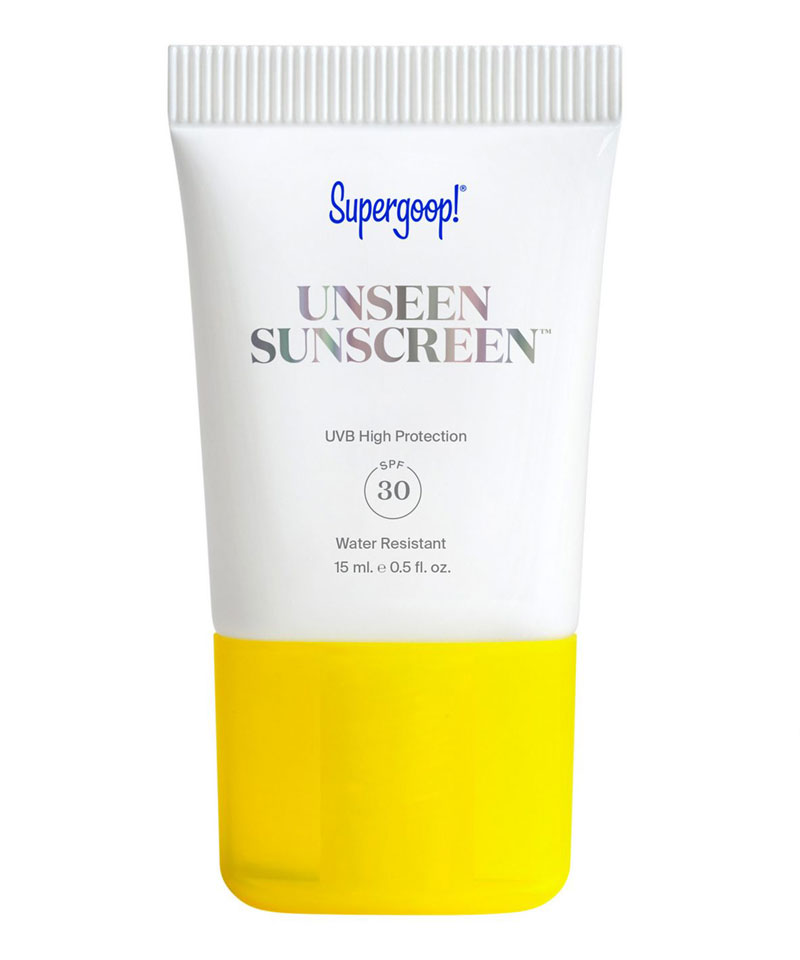 Fiive Beauty Top 5 SPF Face Creams Supergoop! Unseen Sunscreen SPF 30