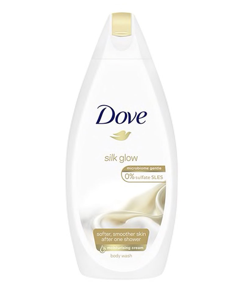 Fiive Beauty Top 5 body washes Dove silk glow body wash